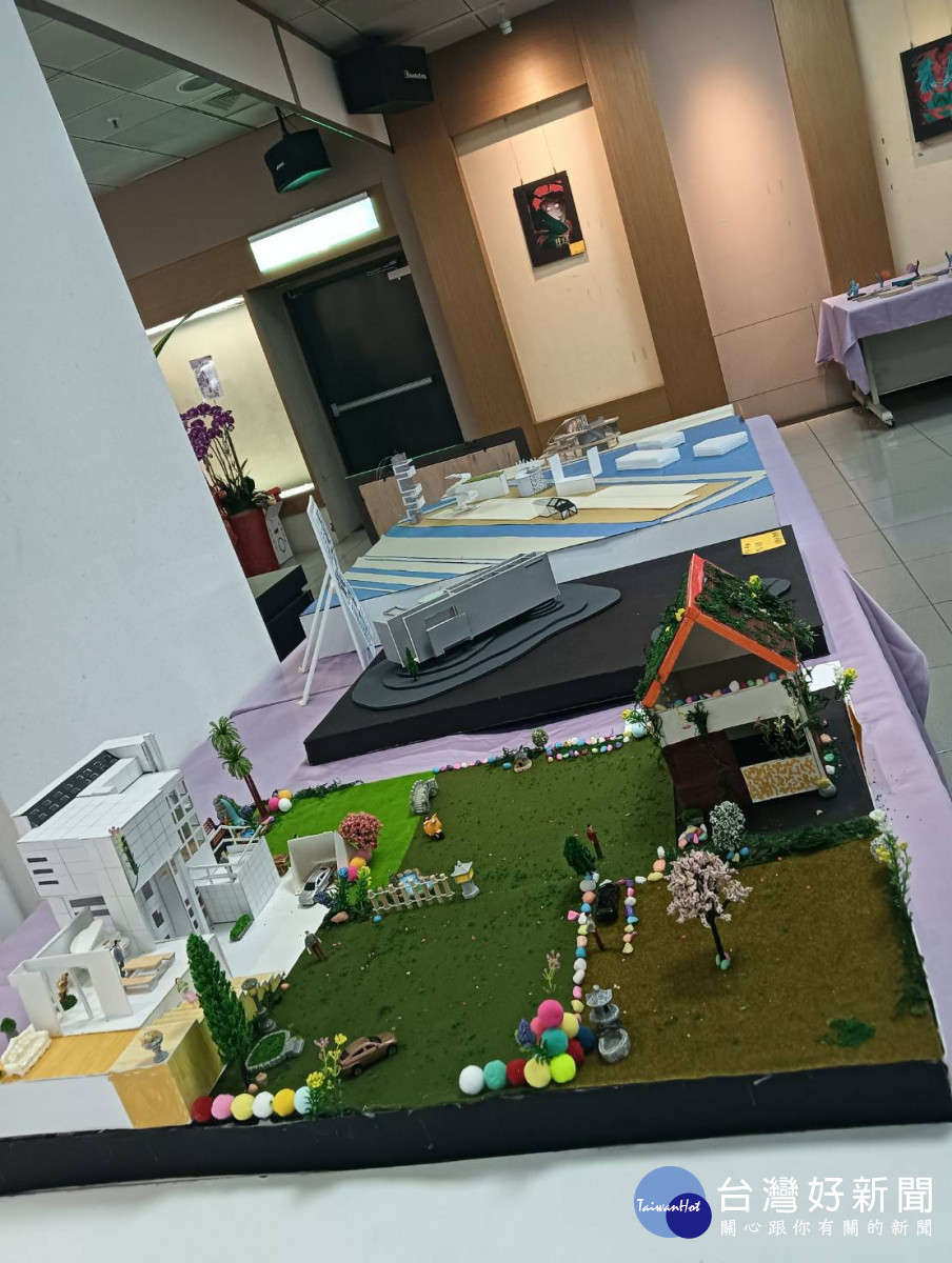 「室在畢行 in記」登場，國立秀水高工室設科畢展展現三年學習成果。圖／彰化市公所提供