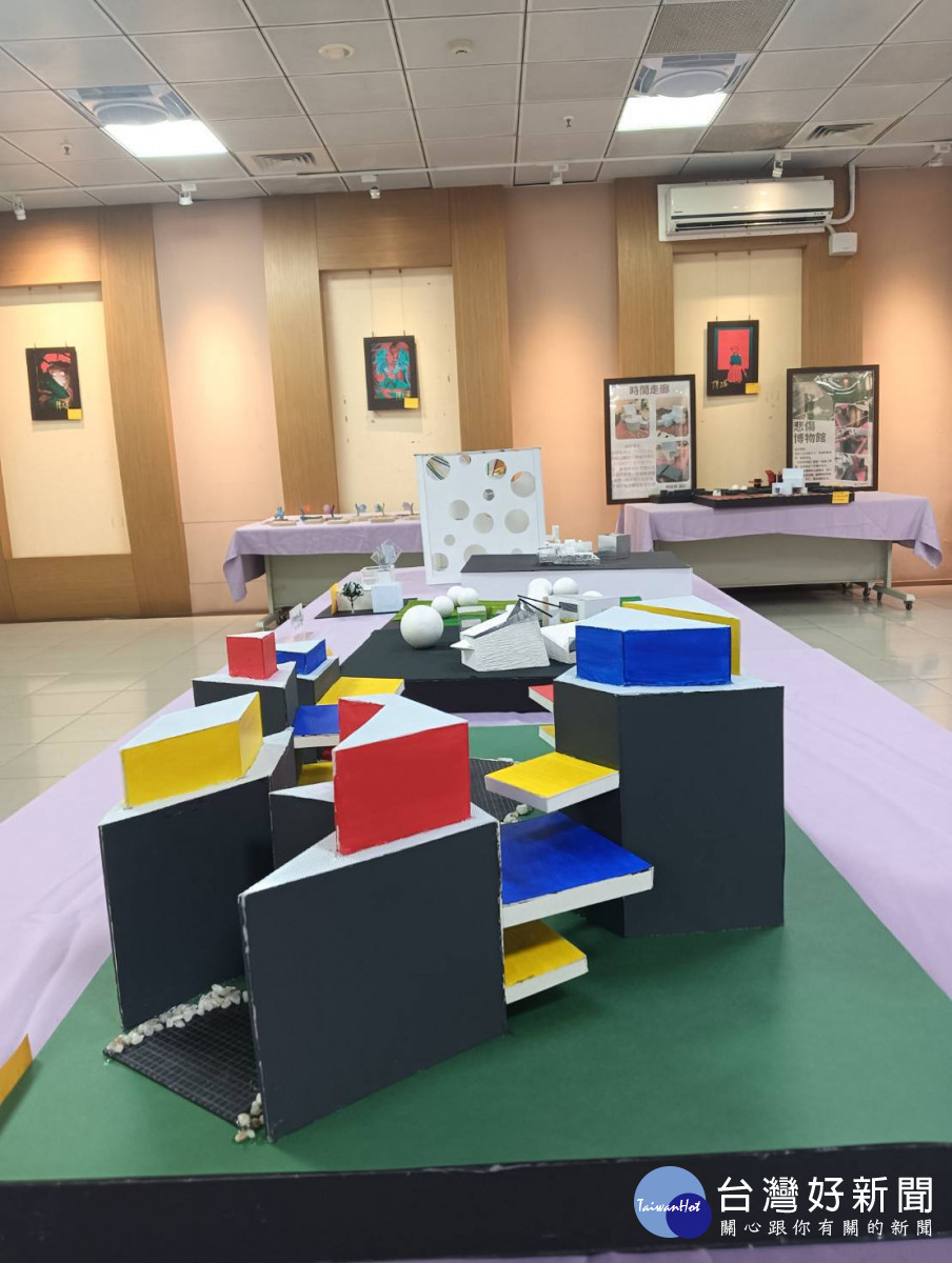 「室在畢行 in記」登場，國立秀水高工室設科畢展展現三年學習成果。圖／彰化市公所提供