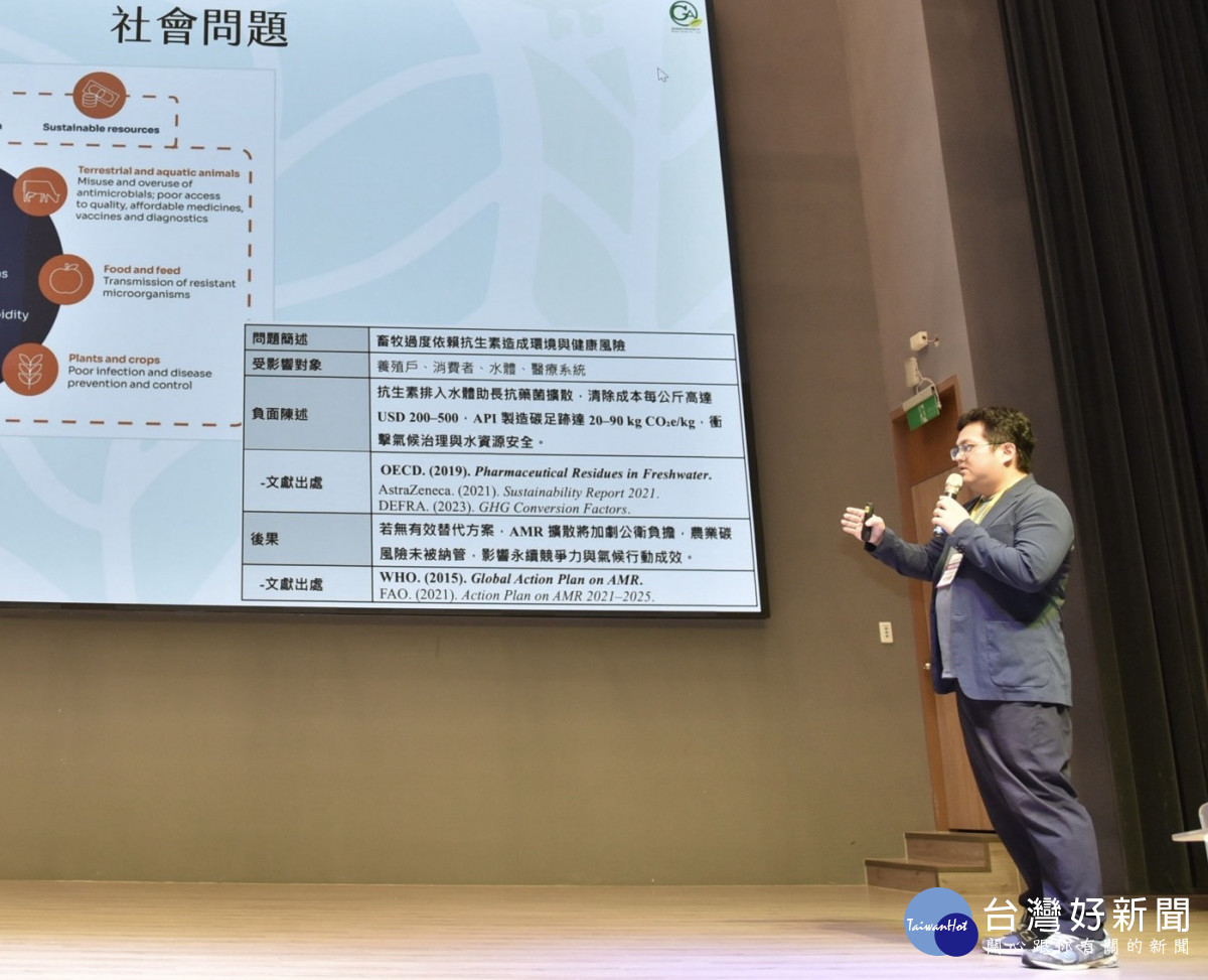 社會企業競賽洺鈞畜產科技競賽簡報過程。