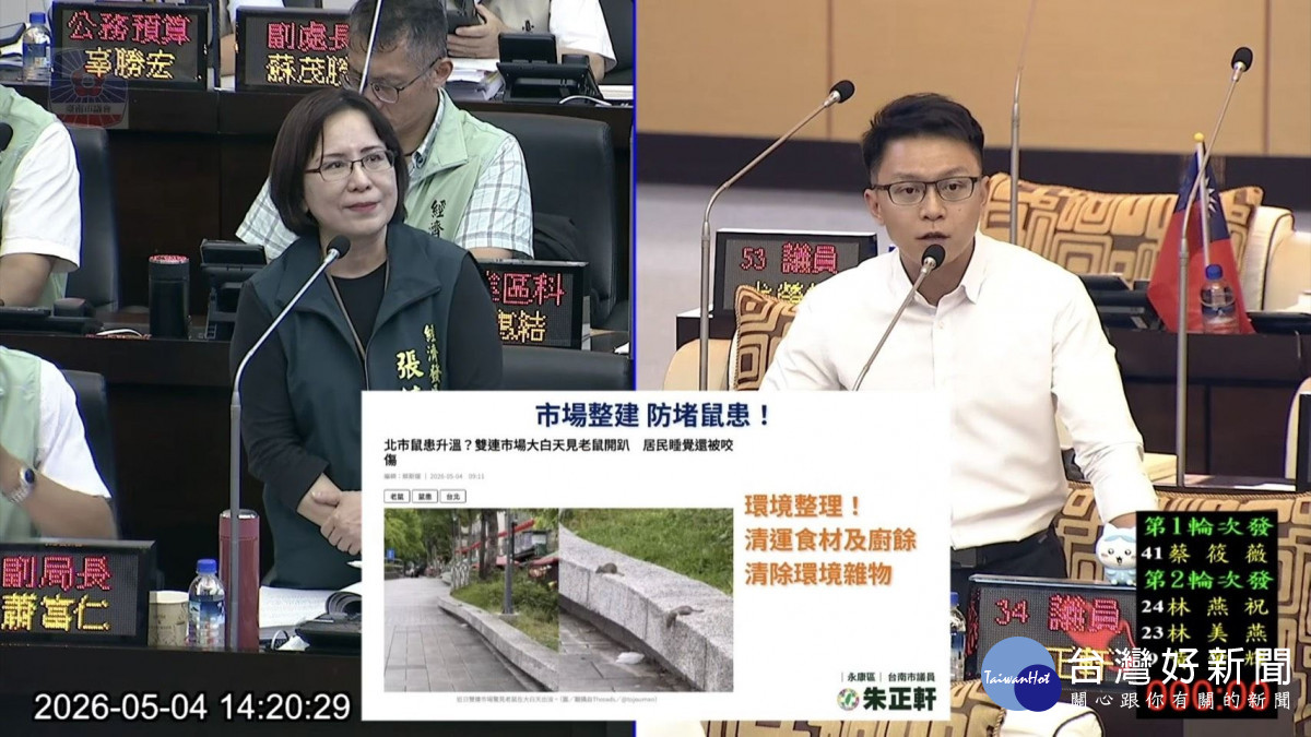 終結市場老舊環境！　南市議員朱正軒爭取永康市場翻新、催生新建鹽行市場