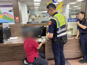 老婦迷途徒步兩小時，蘆竹警靠「冠夫姓」一問助團圓。