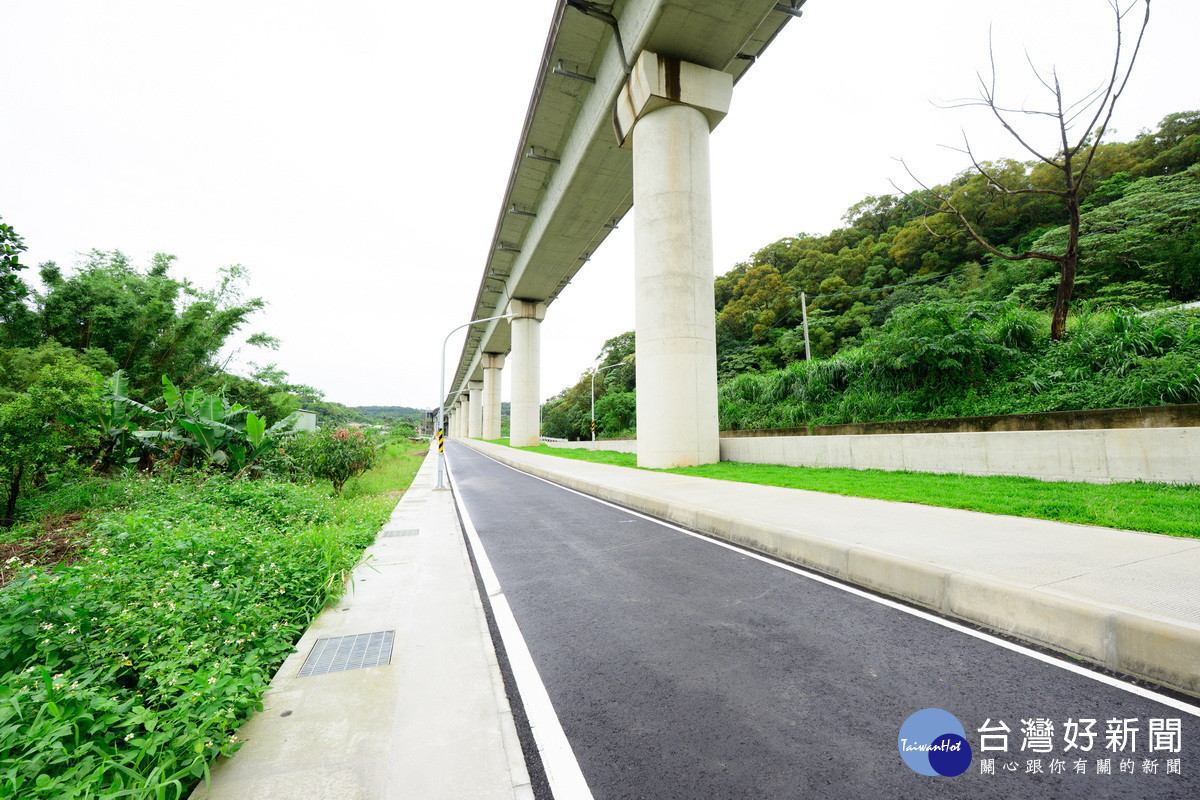 蘆竹區「A11赤塗路新闢道路工程」完工通車。