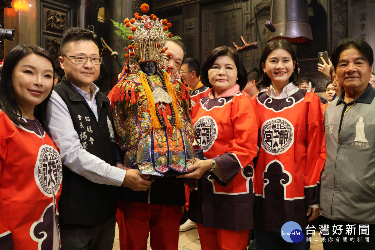 3/19北港迎媽祖　張麗善點起馬炮 祈求國泰平安