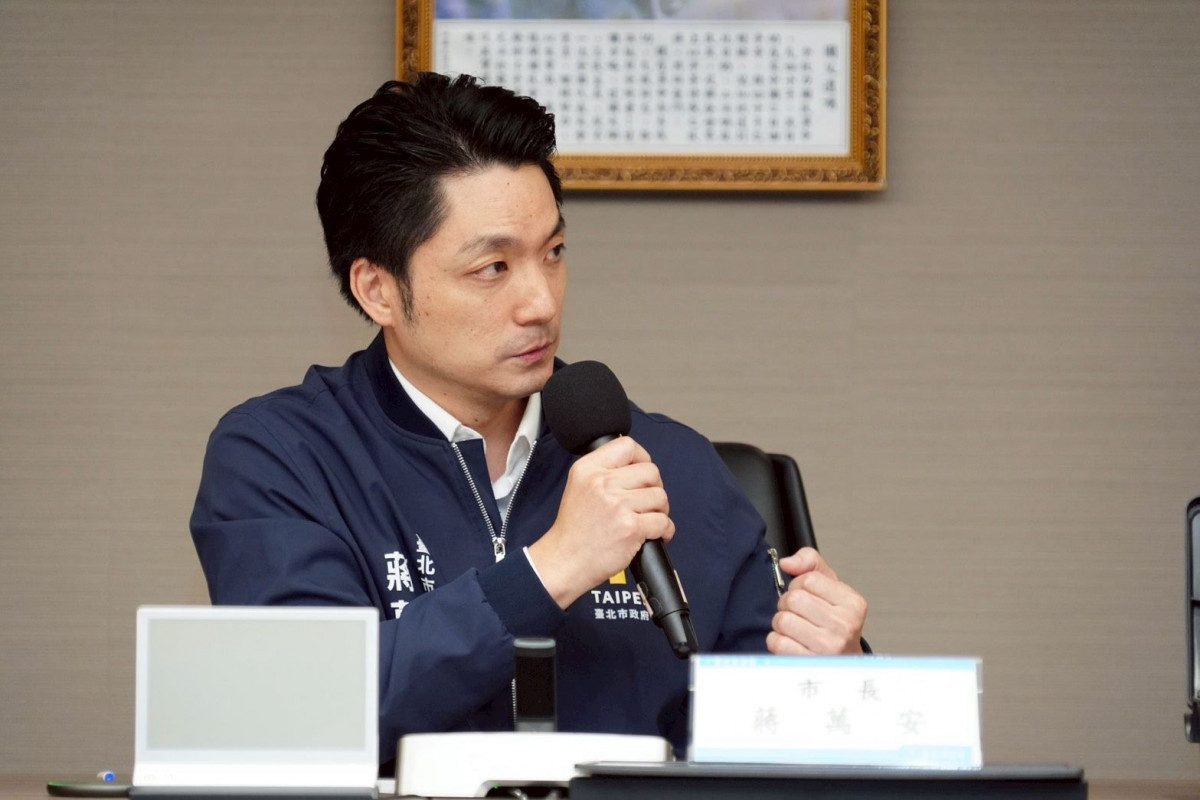 台北市長蔣萬安。（圖／台北市府秘書處媒體事務組）