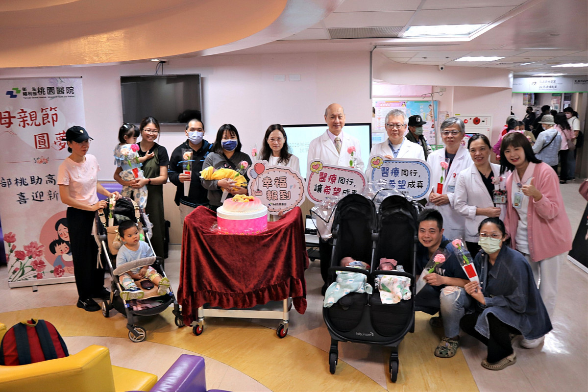 部桃助高齡婦喜迎新生　母親節圓夢