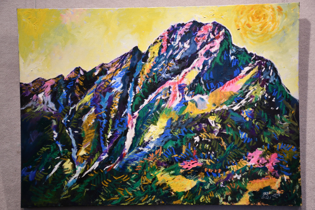 建築與藝術交會　羅榮源《玉山風華》油畫個展彰化藝術館登場