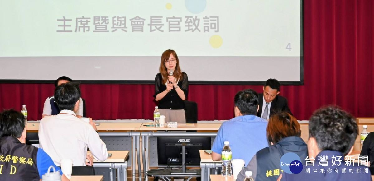 桃園地檢署聯合蘆竹分局統合檢警調戰力 ，展現維護清明選風決心。