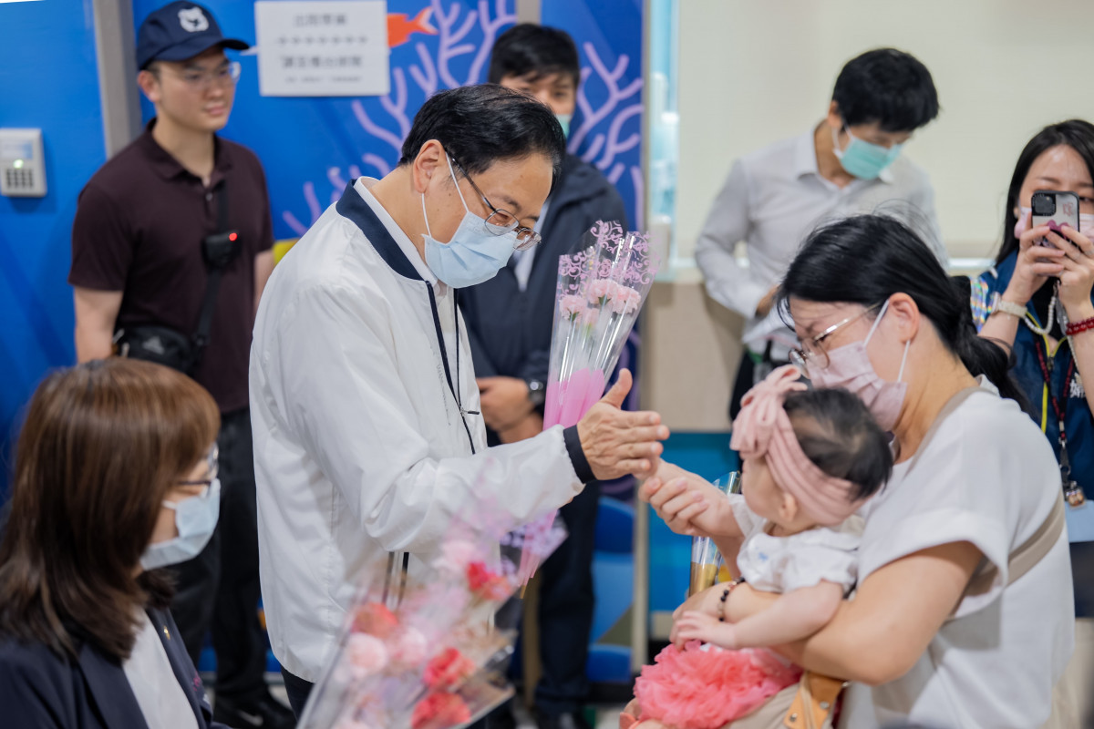 桃市推動新生兒先天性代謝異常篩檢補助　張善政：及早發現守護孩子健康