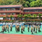 明台高中78週年校慶，展現校園的青春活力。(圖/記者林重鎣攝)