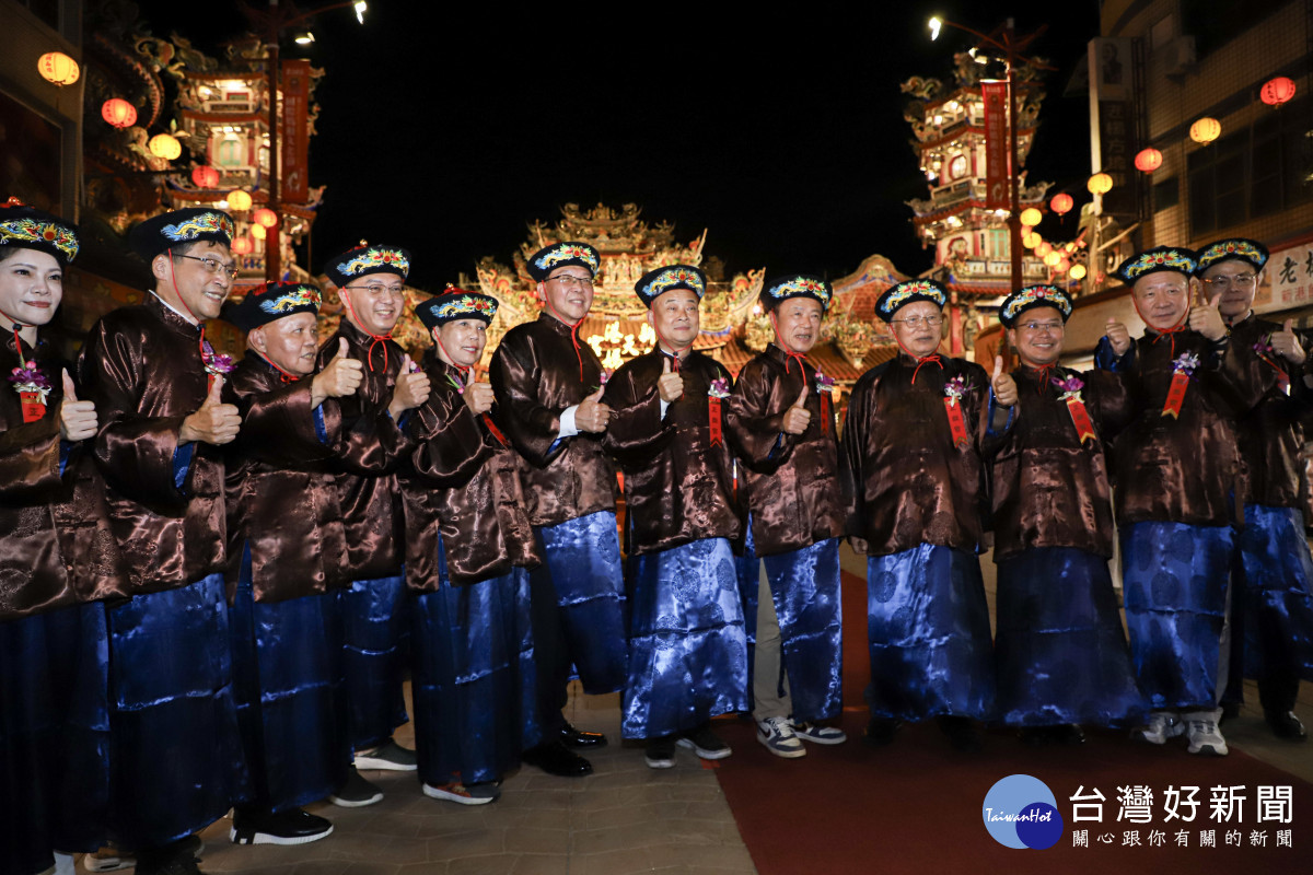 媽祖聖誕祝壽大典　翁章梁祈願嘉義平安順利