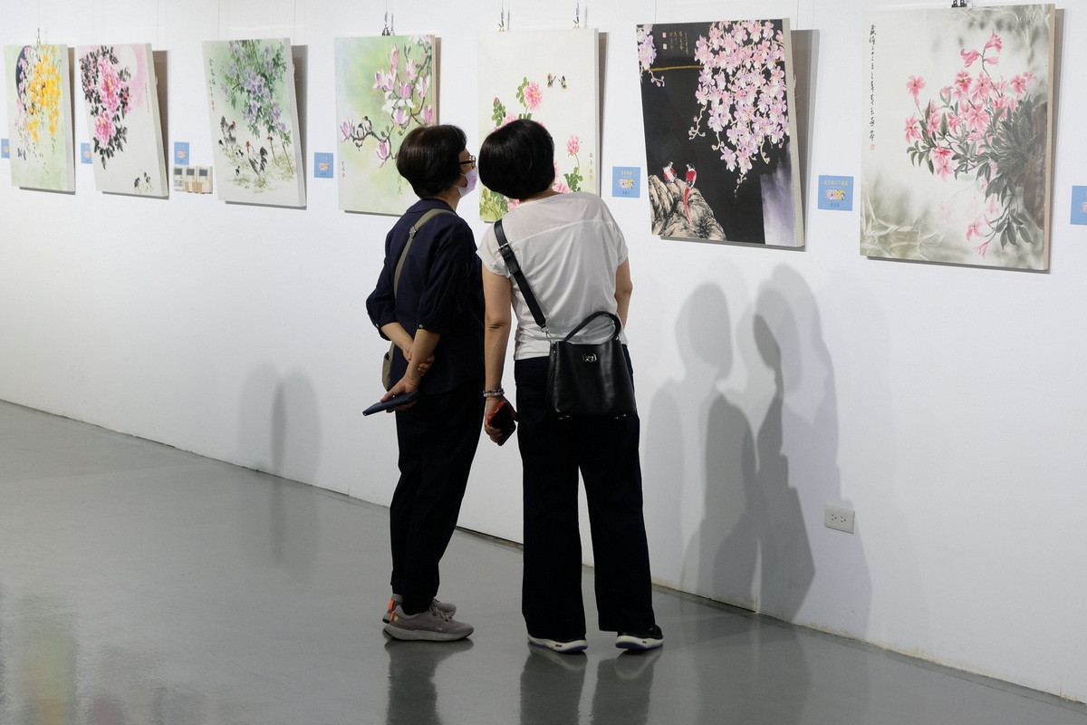 「舞文弄墨——藝術之美」當代水墨畫展，吸引眾多民眾蒞臨觀賞。<br />
