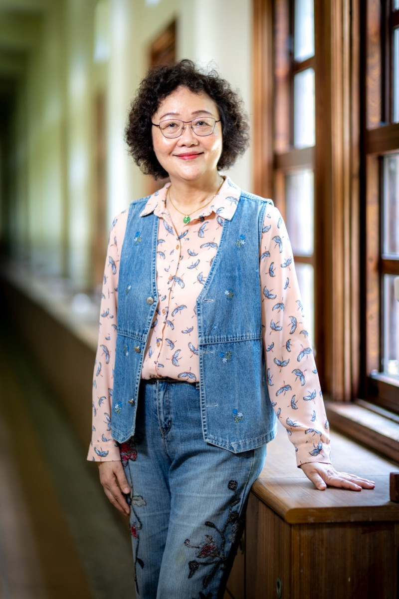 台北市立中山女高國文教師李明慈李明慈李明慈，喜歡從閱讀、旅行中找尋教學靈感。（圖／教育部師資培育及藝術教育司）