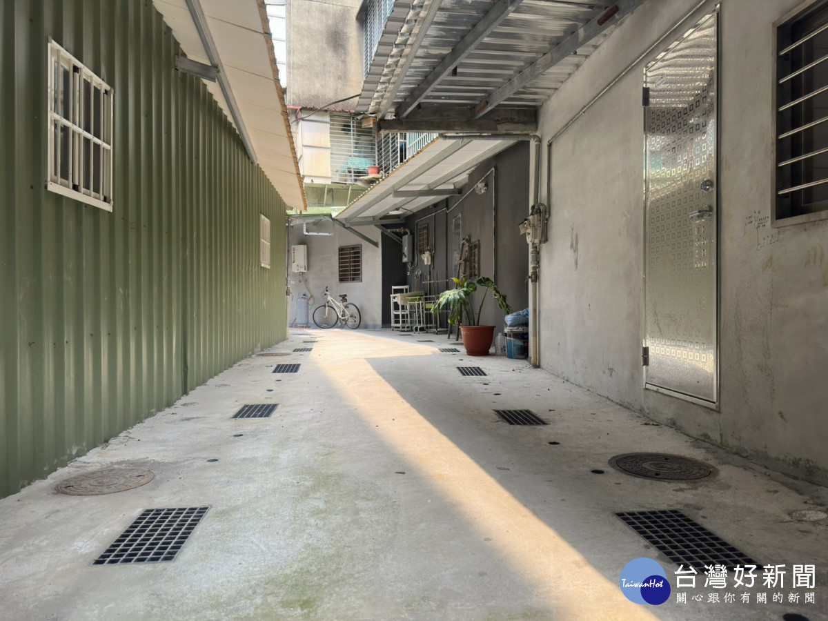 新北水利局助土城60戶污水接管　翻轉後巷明亮空間