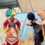 屏菸「博物館冒險王」主題市集，邀請蘋果劇團《開心小龍女》演出（圖／屏東縣政府提供）