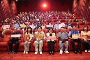 電影《農曆三月二十三》，今(11)日下午巡迴首映於斗六環球中華影城登場／翻攝照片