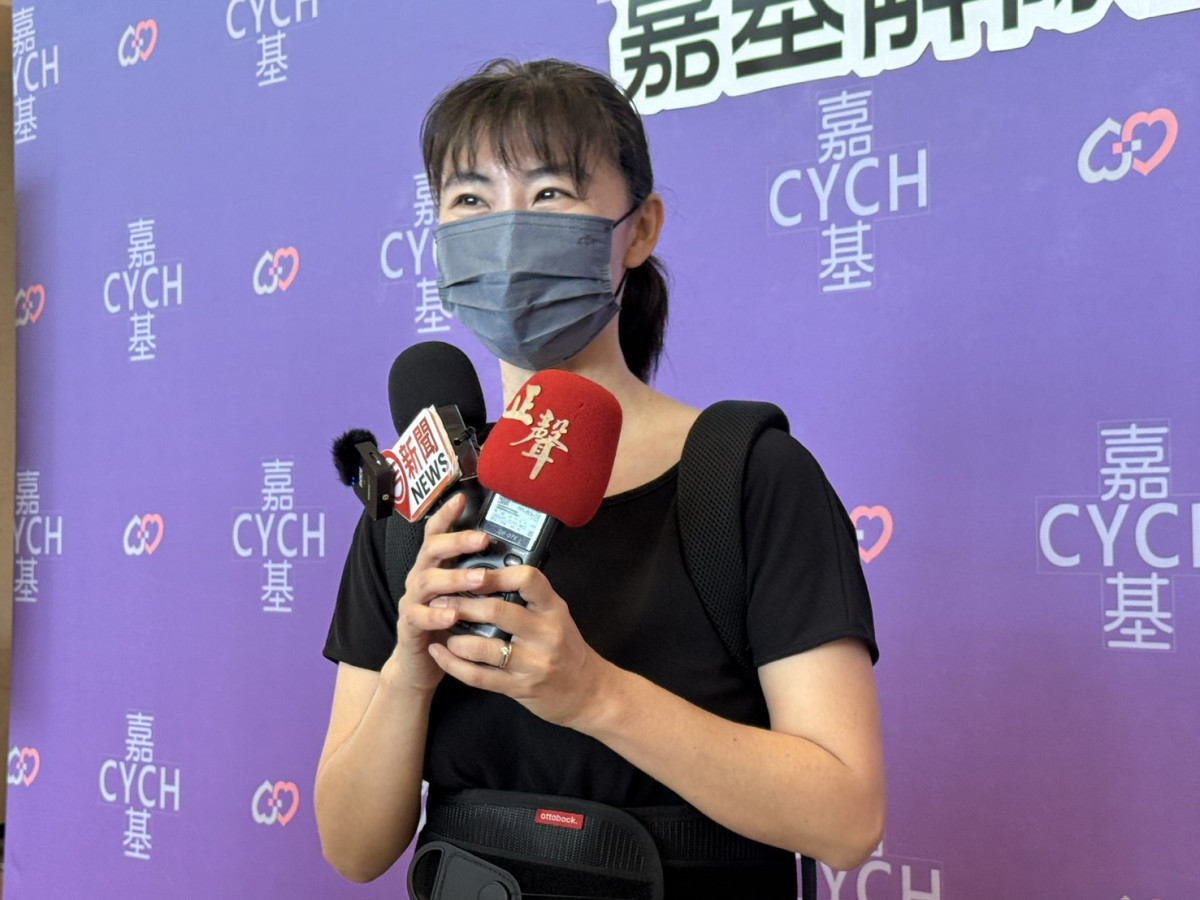 41歲俞小姐在嘉基跨科醫療團隊合作下,重拾自在生活/林詩涵攝影