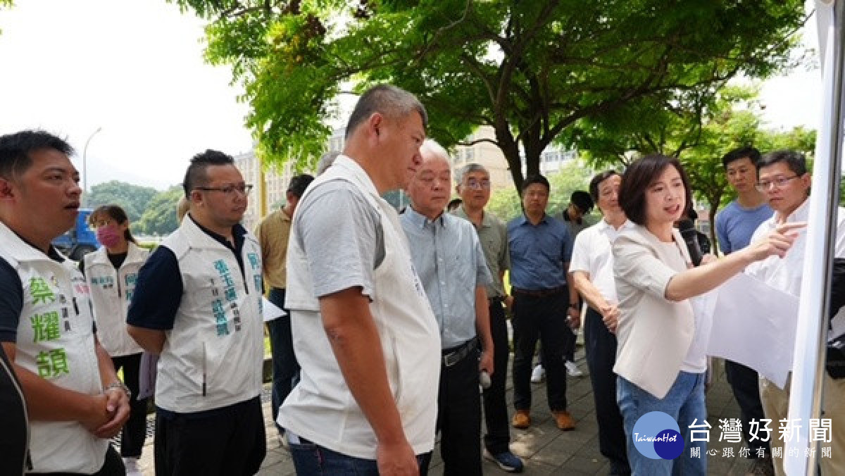 勤益科大西校門人行步道未來新風貌　何欣純爭取1300萬打造校園社區共好通學步道