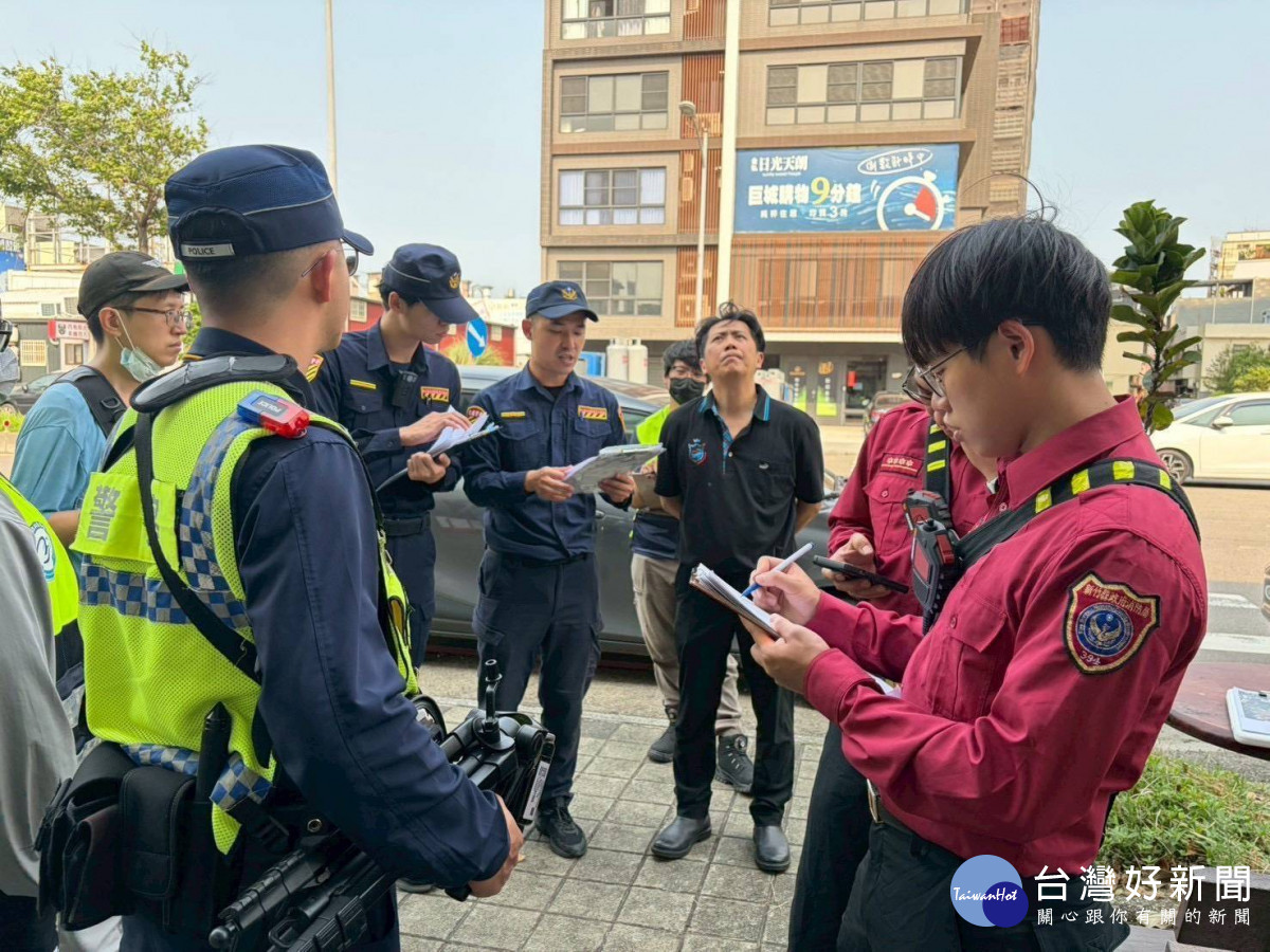 第三方警政聯合出擊　竹縣警強力掃蕩噪音改裝車