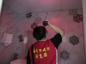 嘉義市政府今（13）日持續針對轄內醫療機構進行反偷拍專案查察/嘉義市府提供