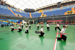 苗栗縣長盃傳統武術教育錦標賽　近300位選手上場大展拳腳功夫