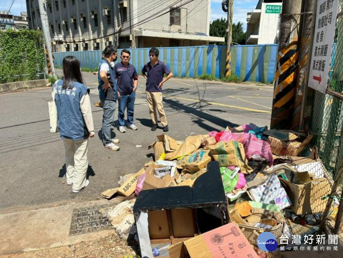 終結新豐明新街垃圾亂象　竹縣環保局：科技執法