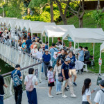 新竹市青草湖復刻活動首週吸引萬人來訪。