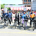 MOOVO進駐北斗，8站80車打造低碳慢遊新體驗。圖／記者鄧富珍攝