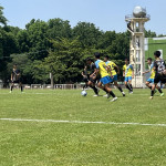 屏東縣縣長盃足球錦標賽　長治國中熱血開踢