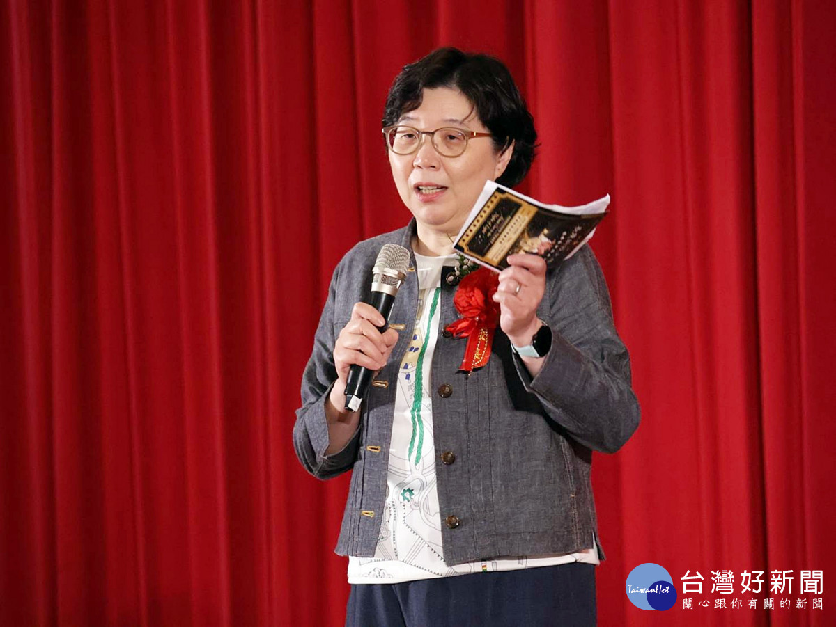 長庚科技大學范君瑜校長為典禮開場致詞