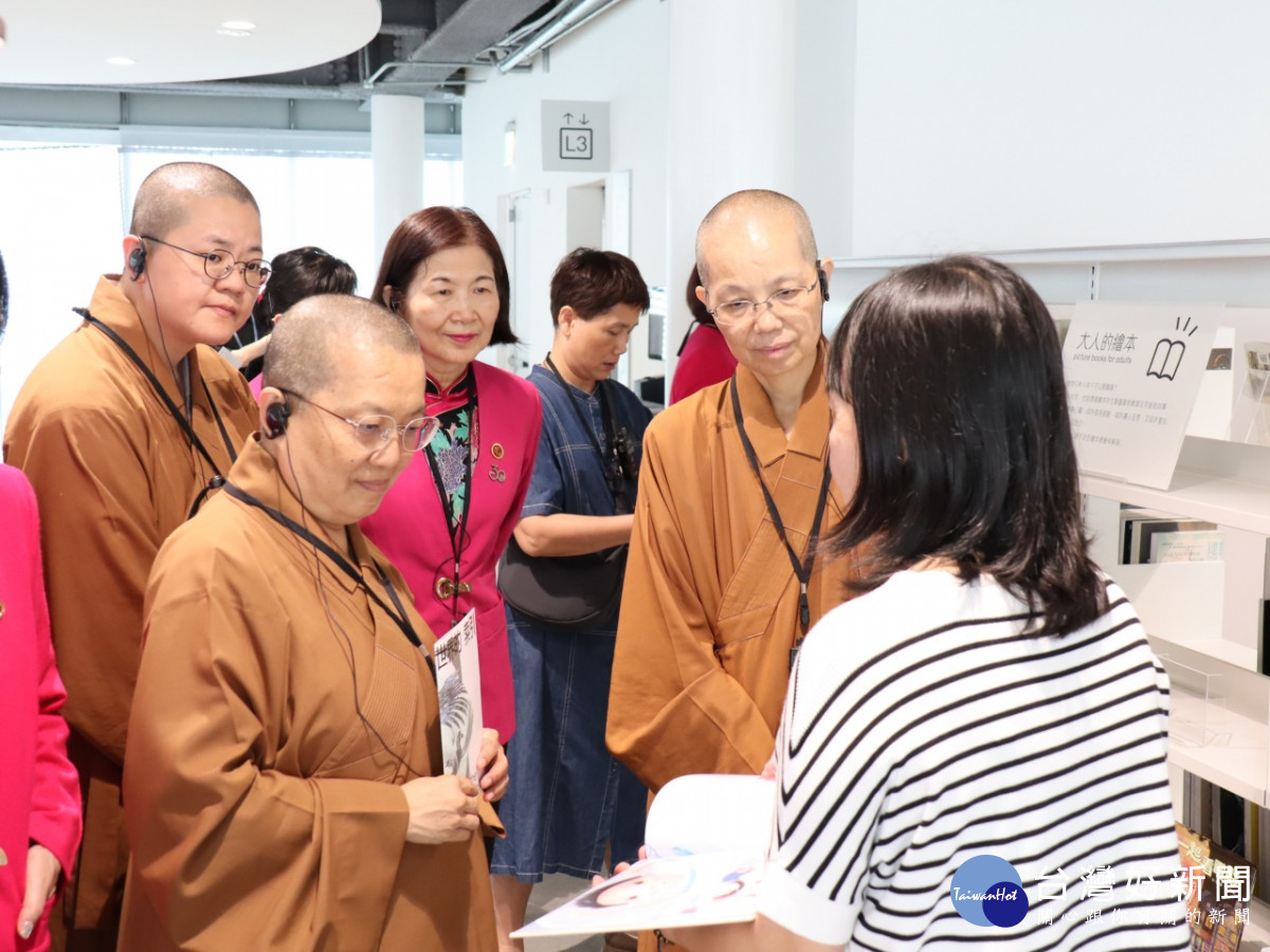 佛光山惠中寺參訪綠美圖