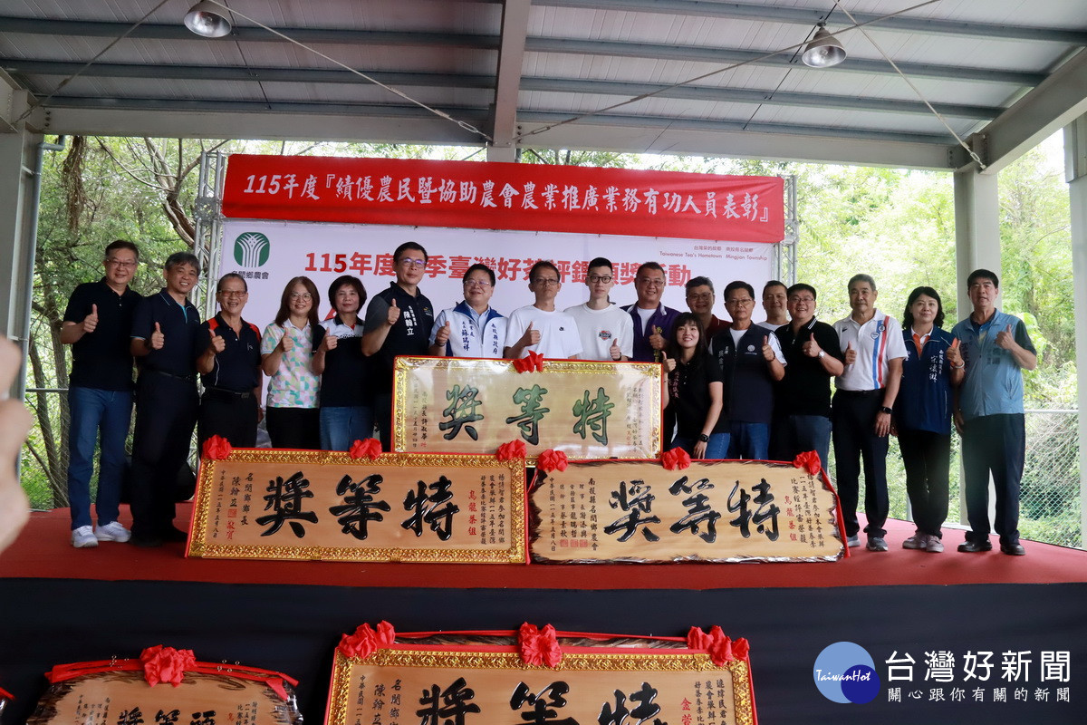 楊諺智獲烏龍組特等獎。(記者扶小萍攝)
