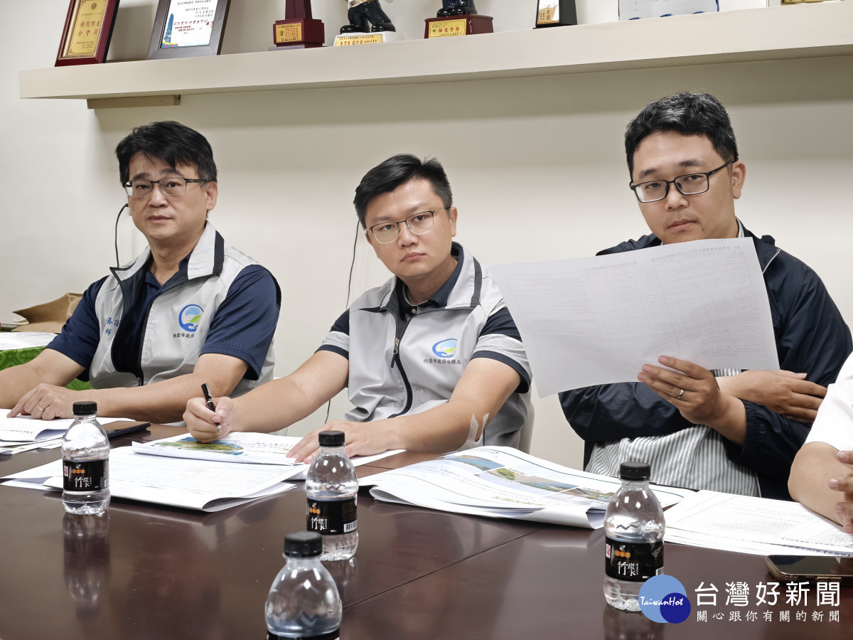 「桃園新屋社子溪治理工程」說明會。