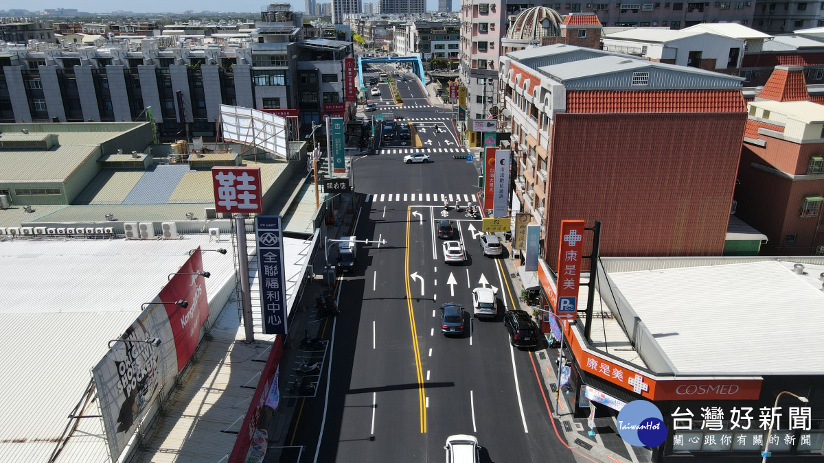 迎接臺南運河百年龍舟賽　安平華平路優化路平並增設三處左轉專用道