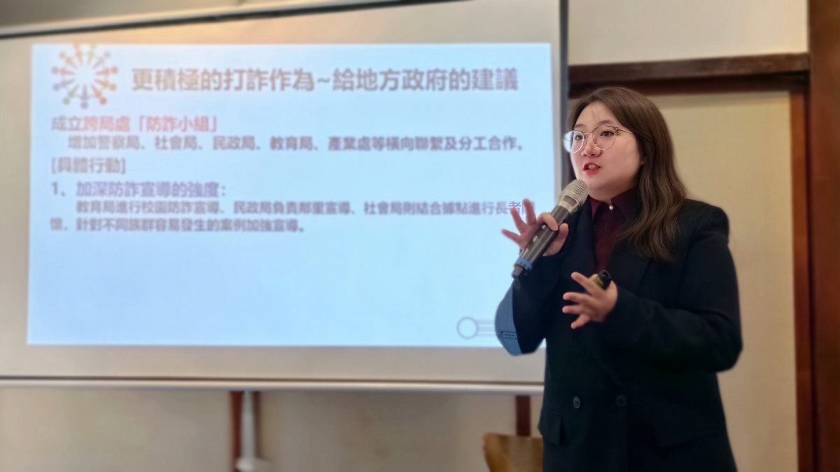 打詐政見引關注　東區議員參選人林妤芬呼籲重視制度