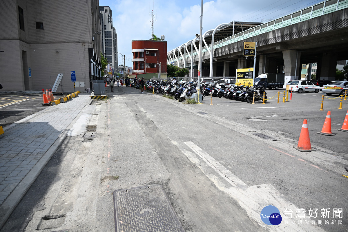現場道路現況。圖／彰化縣政府提供