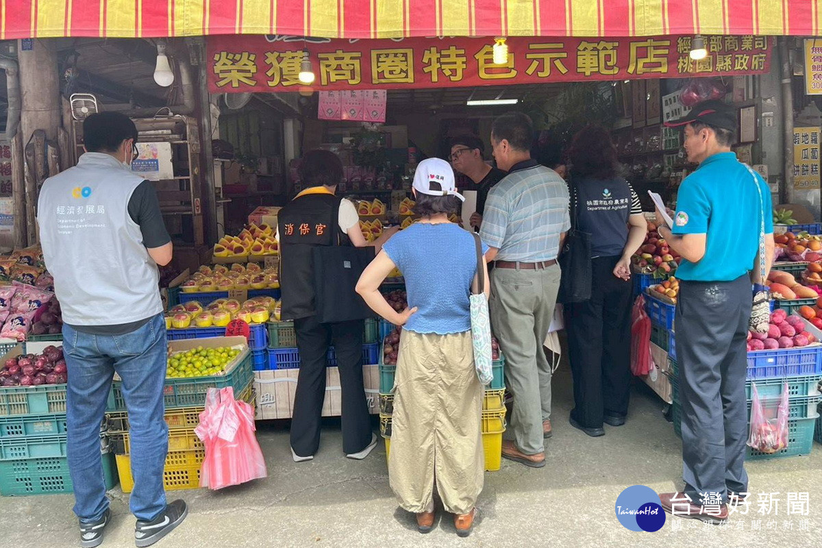 媽媽桃產季保障產業品質與消費信心，桃市府啟動聯合稽查把關。<br />
