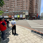 交通部率中央道安考評小組今天前往嘉義市，辦理「115年道路交通安全考評實施計畫」實地考評／嘉義市府提供