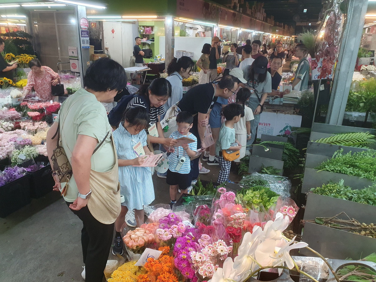 暑假親子玩花趣　花市萌芽探險隊出發