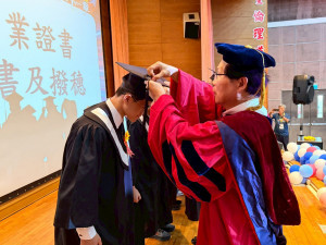 敏實科技大學畢業典禮。