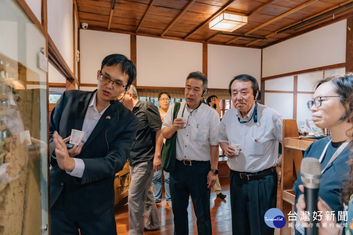 訪團參訪「桃園77藝文町」。<br />
<br />