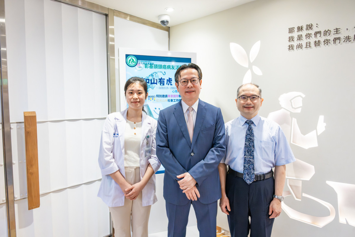 陳穆寬總院長表示,透過醫療團隊、病友與家屬相互支持及經驗分享,實踐「不但要活得久,還要活得好」理念。圖/彰基醫院提供