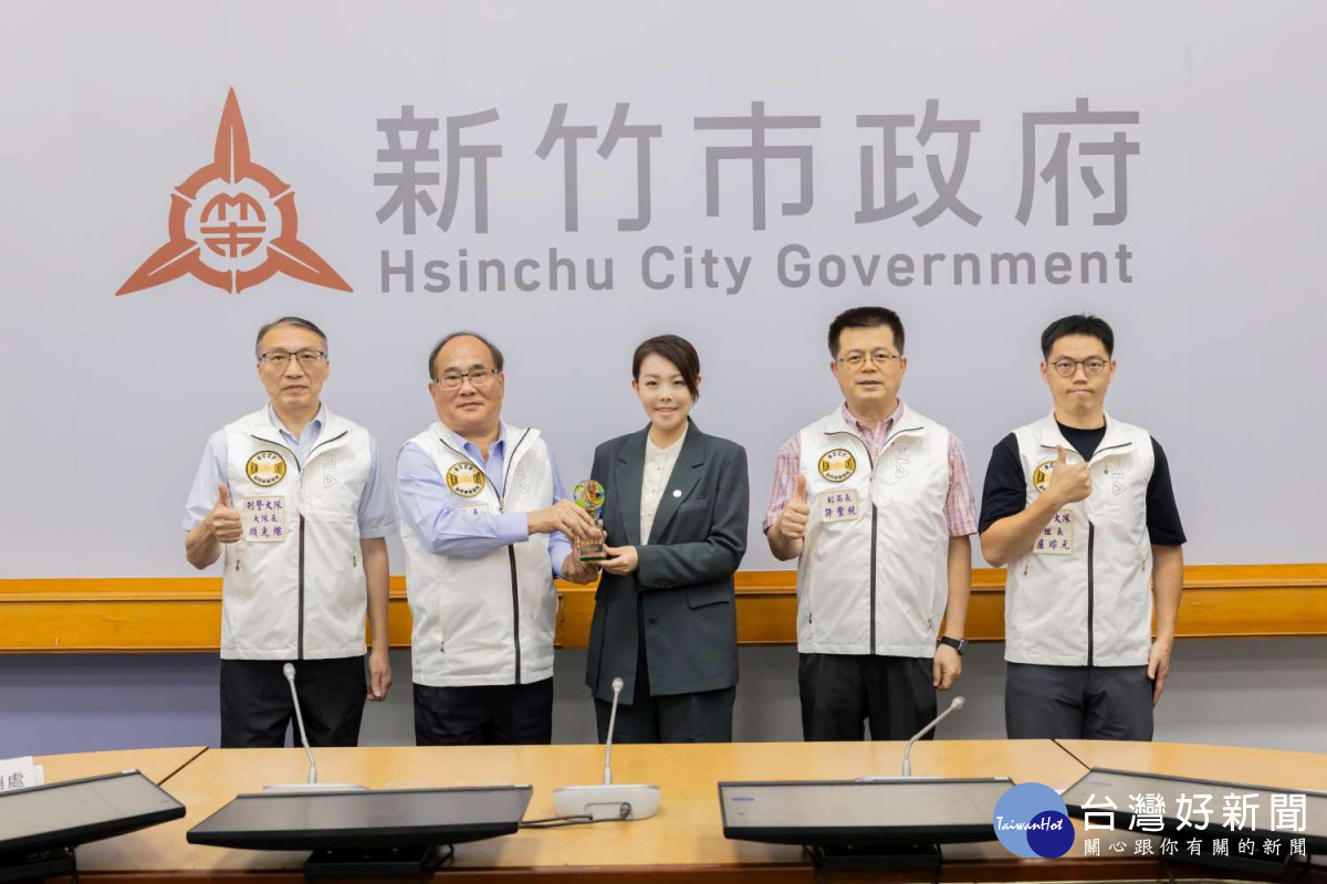 竹市警局獲全國打詐專案評核丙組第二名 　高虹安市長肯定成效