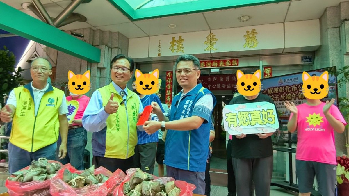 端午送暖不停歇　林世賢訪社福機構贈粽送關懷