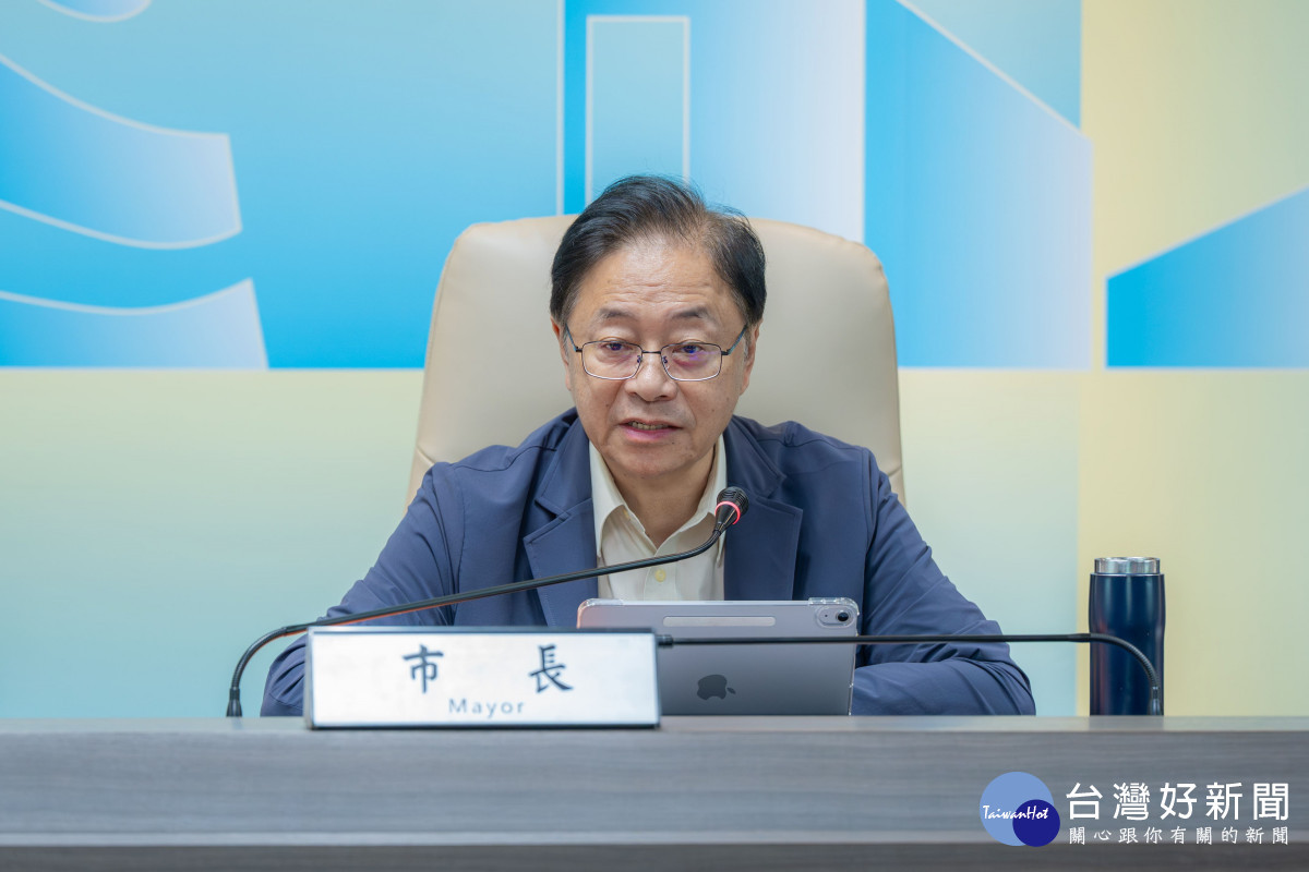 張市長致詞。
