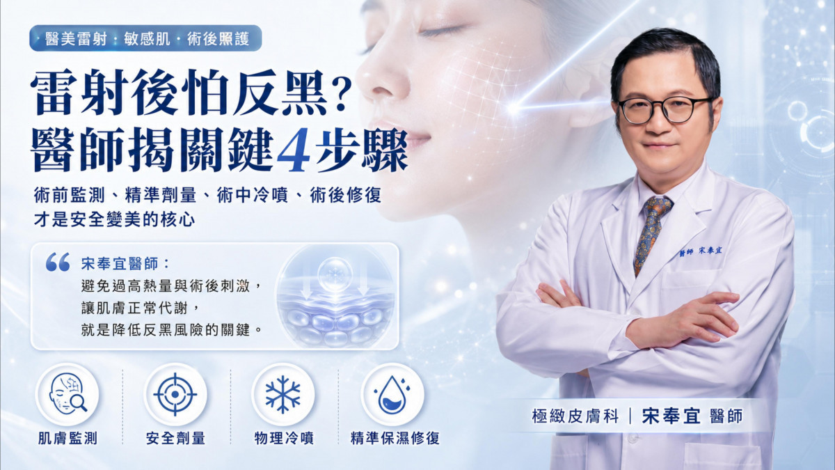 影／醫美雷射小白必看！打雷射怕痛，擦麻藥卻過敏？　皮膚科醫揭：忽視這兩點　小心愈打愈暗黑