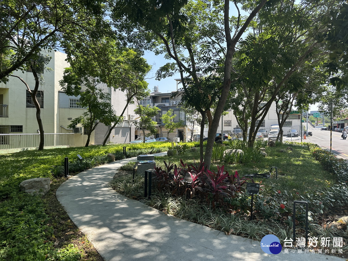 空品淨化區認養　環電打造玉峰公園成環境教育基地