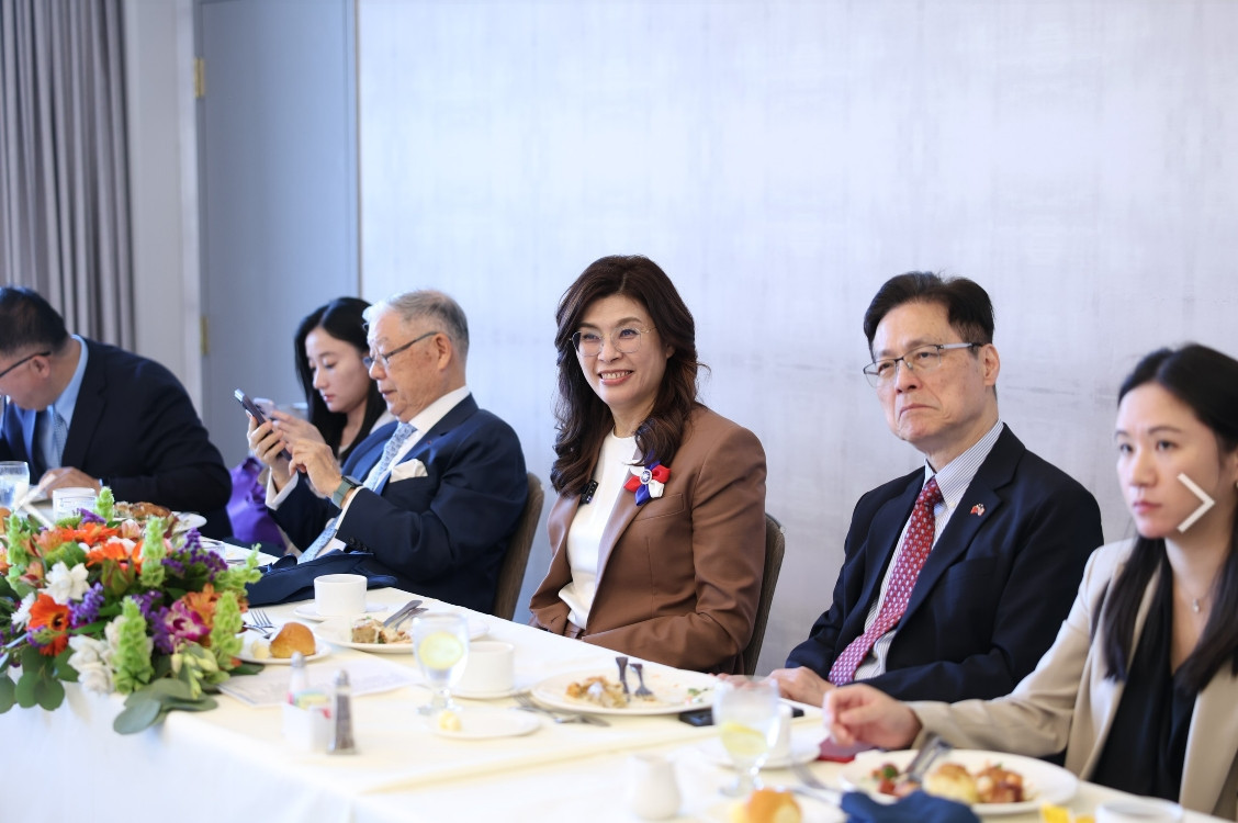出席舊金山科技界午餐座談　鄭麗文：國民黨2028重返執政將導正錯誤能源政策