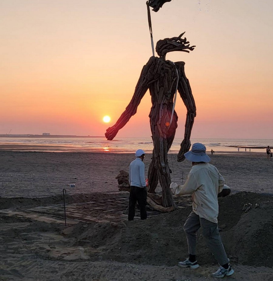 2026桃園地景藝術節　5米高巨型作品進駐「珍珠海岸」線