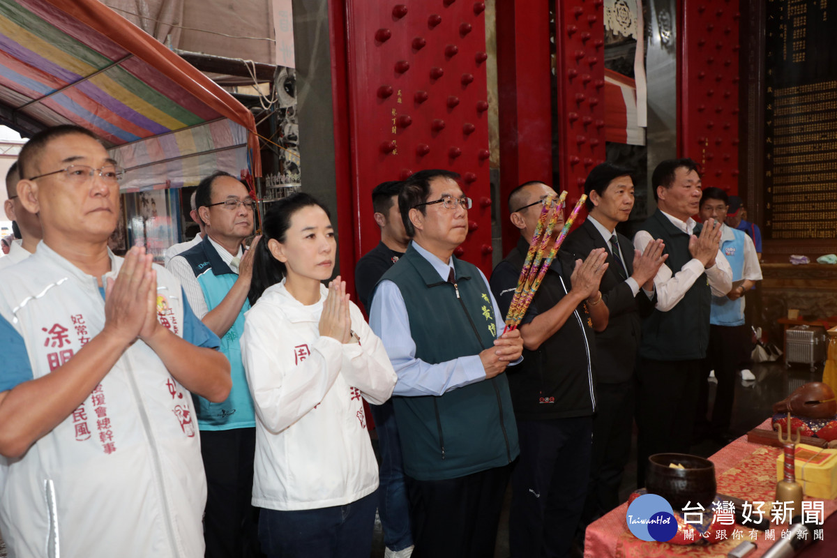黃偉哲主持臺南國際龍舟錦標賽點睛儀式　祈求6/17至6/21賽事圓滿