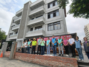 彰化臺鐵舊宿舍群-村洞洞屋等3棟建築竣工典禮隆重舉行。圖／彰化市公所提供